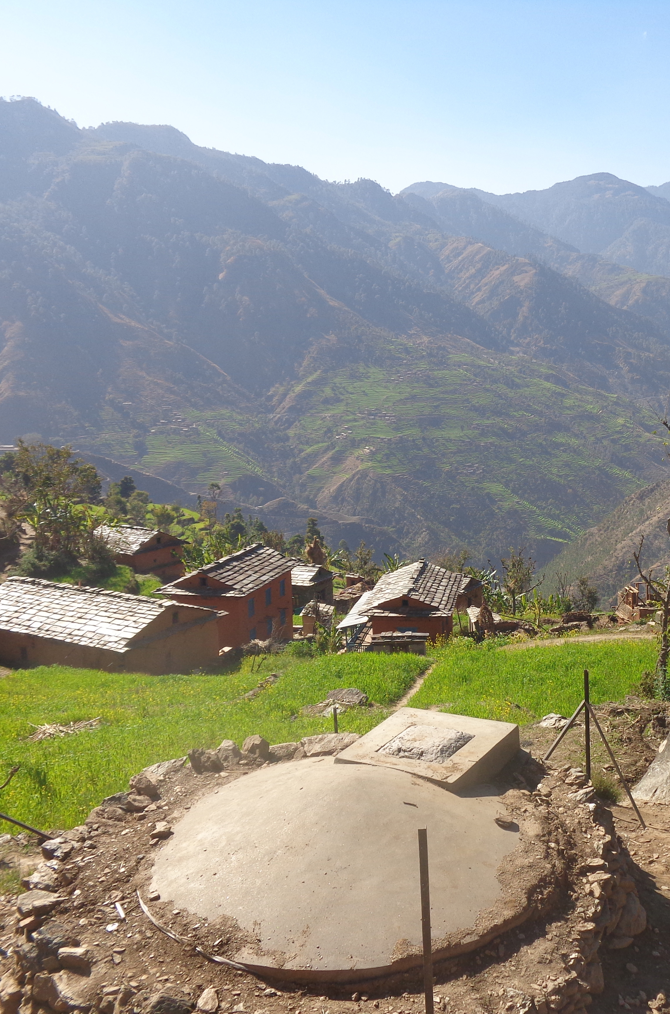 image du village du district de jajarkot au Népal 