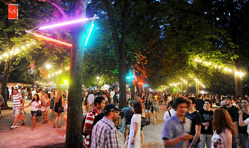 Illuminations pour la fête de la musique