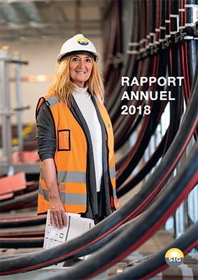 Rapport annuel 2018 Couverture du rapport annuel 2018