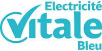 logo électricité Vitale bleu 