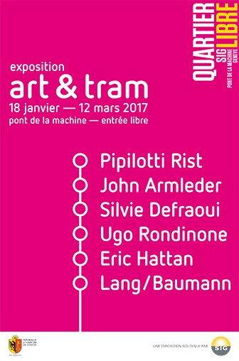 affiche "art&tram"