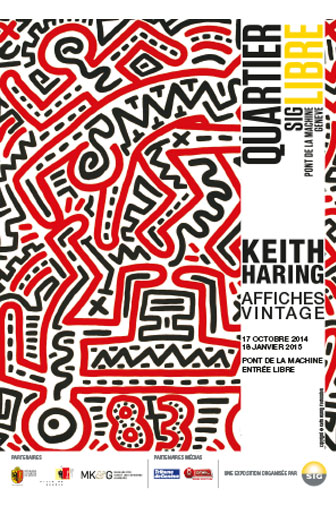 affiche keith haring