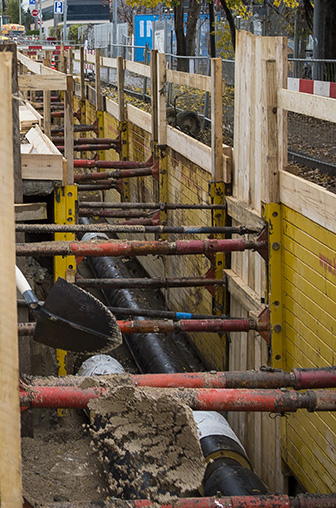 Photo d'un chantier
