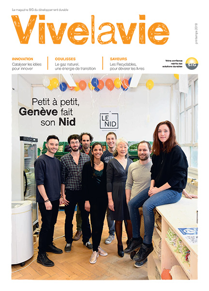 Couverture Magazine Vive la Vie Printemps 2018 Couverture Magazine Vive la Vie Printemps 2018