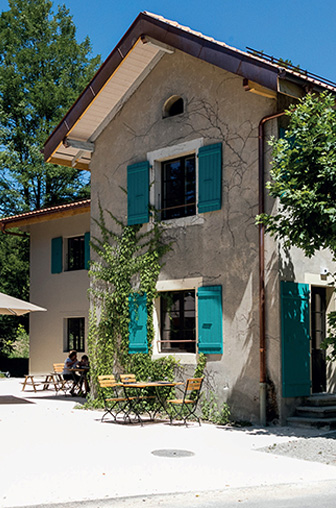 Photo de la maison du centre nature