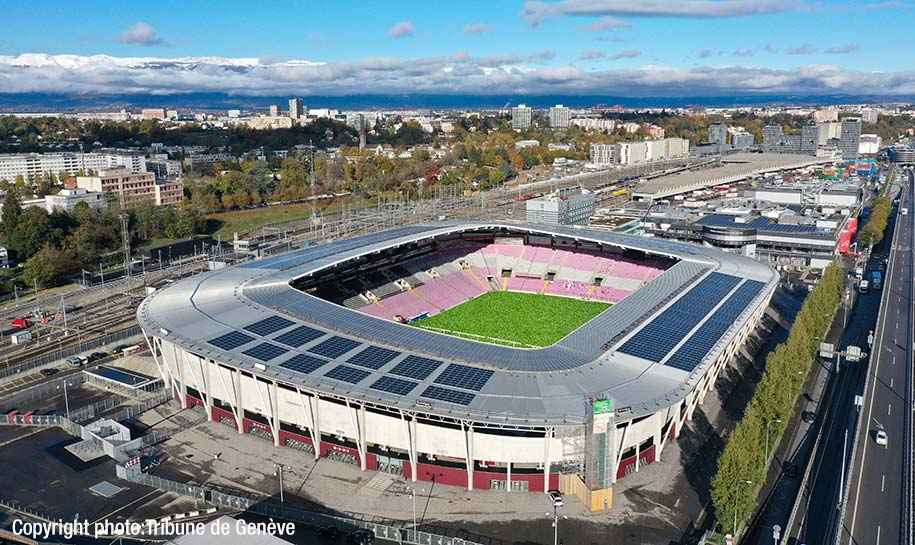 Toit stade de Genève