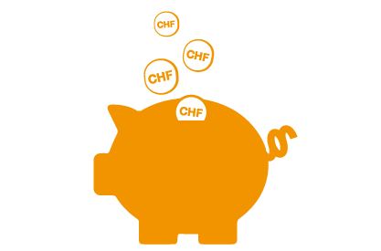 pictogramme d'une tirelire cochon
