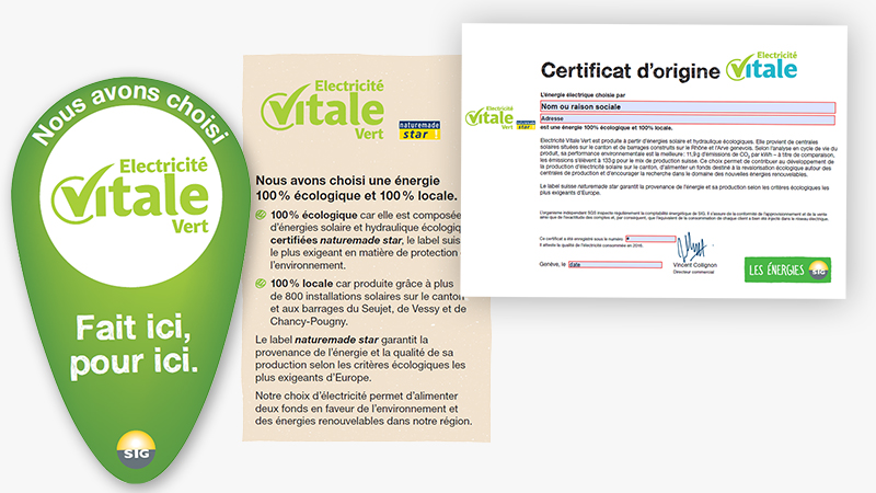 matériel de valorisation pour les professionnels