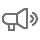 pictogramme d'un haut-parleur