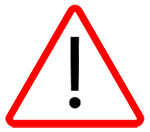 Panneau Attention