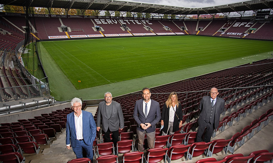 Inauguration De La Centrale Solaire Participative Du Stade De Genève | SIG